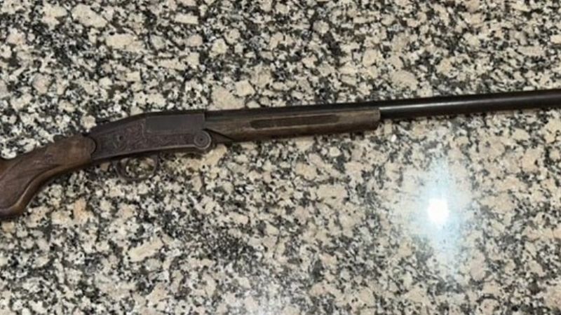 Tras una medida judicial policías secuestraron una escopeta