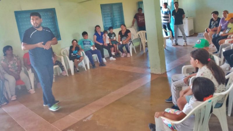 Salud Mental trabaja con la comunidad de Telaritos