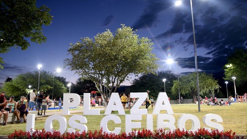 La Plaza Los Ceibos renace, transformando el barrio 500 Viviendas y sus alrededores