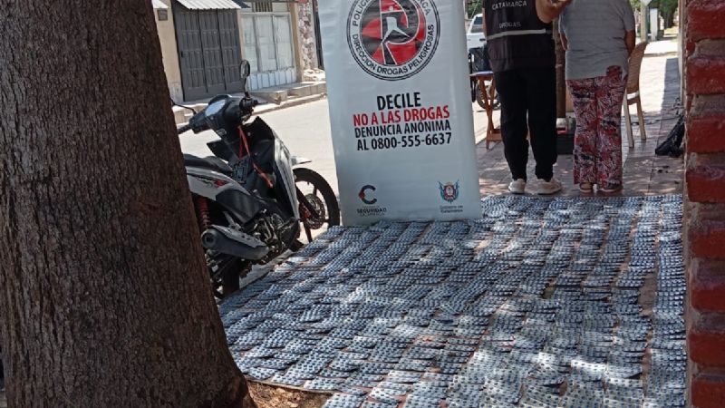 Secuestraron psicofármacos valuados en 40 millones de pesos