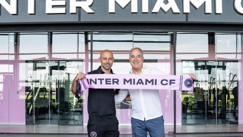 Mascherano ya es DT del Inter Miami de Messi