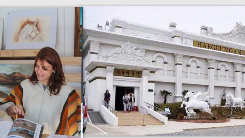 Gran cierre del 2024 para Silvia Tomassi: llevando en su arte las imágenes de Antofagasta de la Sierra a Corea del Sur