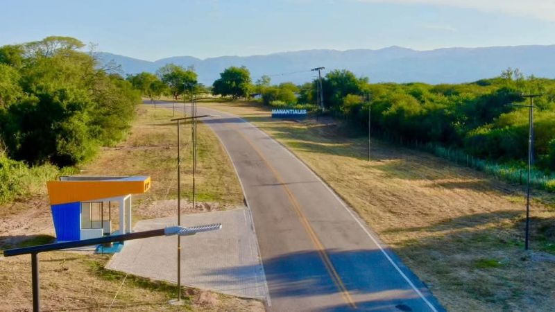 Los Altos municipio inauguró obras en Manantiales