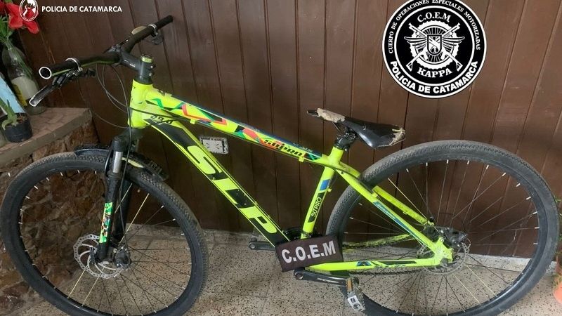 Ofrecía a la venta una bicicleta robada