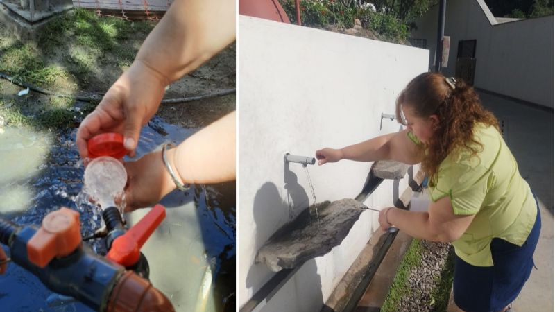 Operativo de control de calidad de agua potable por las festividades marianas