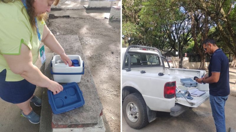 Operativo de control de calidad de agua potable por las festividades marianas