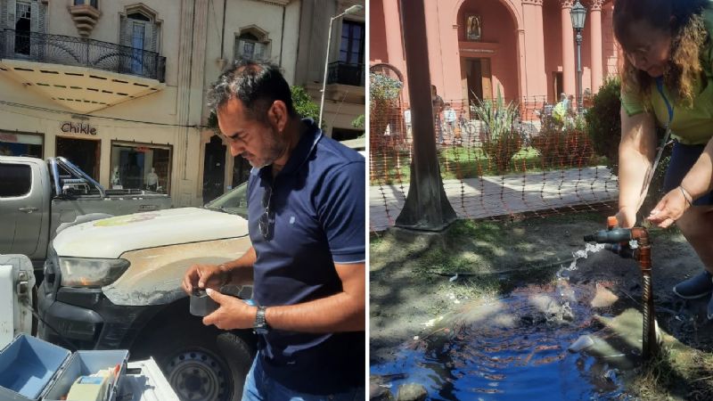 Operativo de control de calidad de agua potable por las festividades marianas