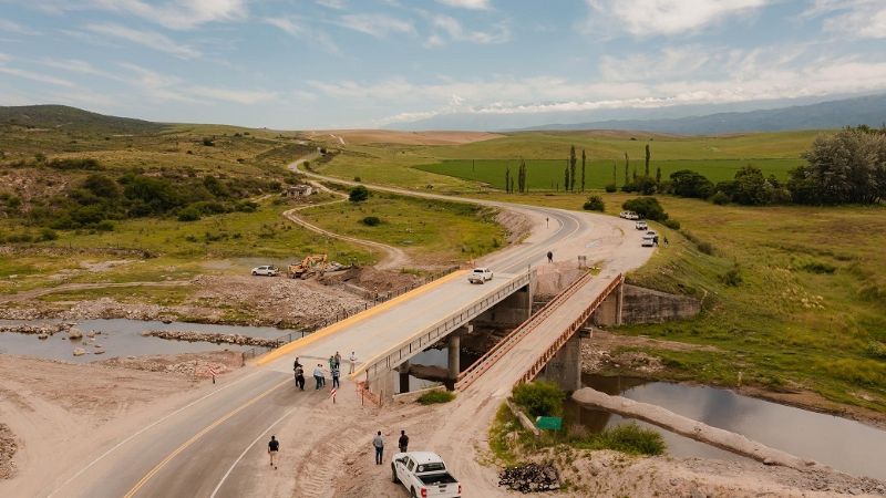 El puente de Singuil será inaugurado en enero