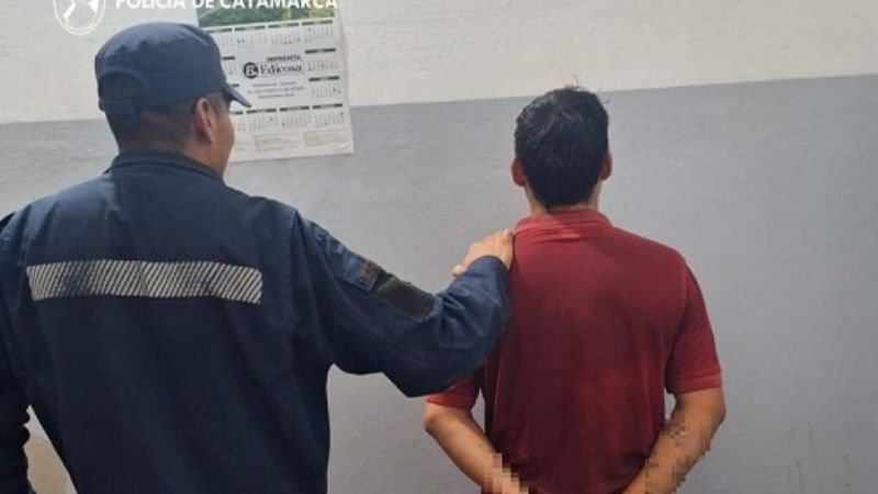 Molestaba a la gente en pleno centro