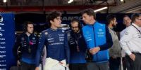 Colapinto y Vowles, piloto y jefe de Williams en la Fórmula 1.