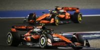 NORRIS Y PIASTRI los dos corredores de McLaren; el primero ganó; el segundo tuvo una carrera de 