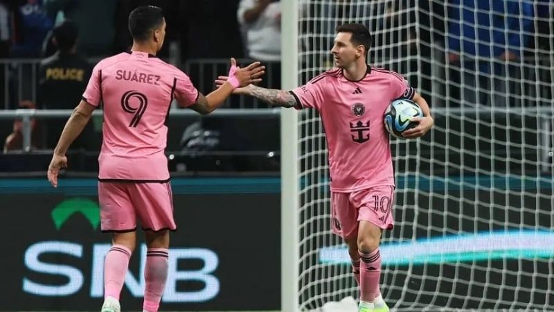 Inter Miami y Messi en amistoso con Al Nassr