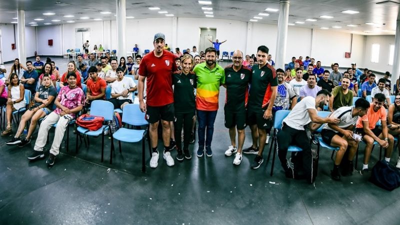 Capacitación del staff de River a DT y PF locales