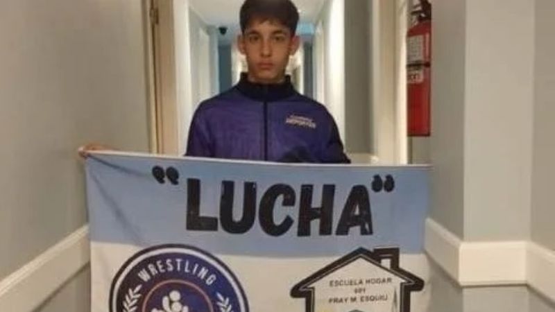 Juan Cruz Segura busca apoyo para asistir a un torneo