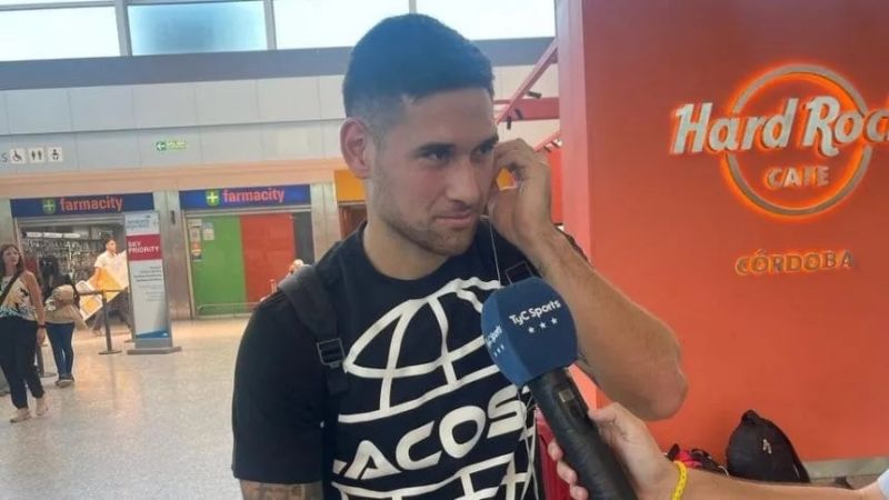 Rodrigo Villagra: "Estoy cumpliendo un sueño"