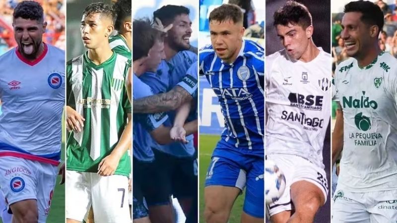 Argentinos y Godoy Cruz van por puestos de arriba