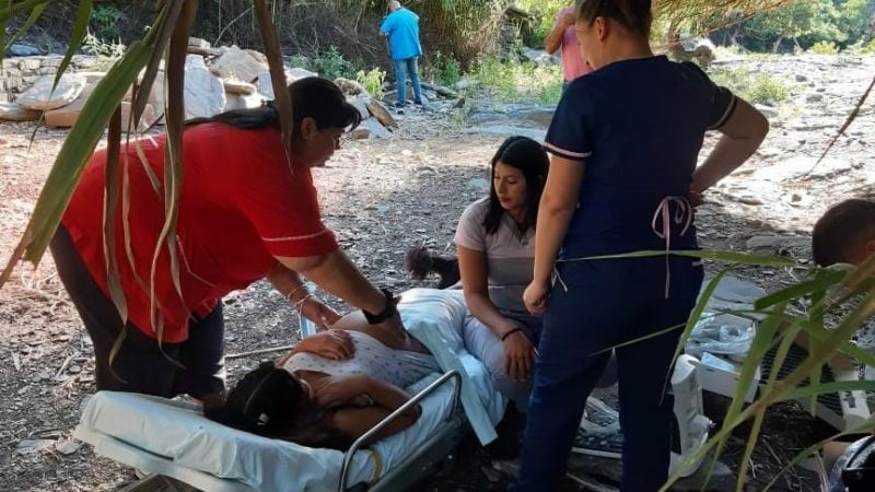 Salud brindó asistencia a dos embarazadas en el Paraje "El Quebrachal"