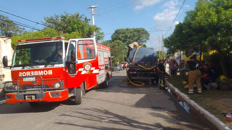 Incendio en una vivienda en Fray Mamerto Esquiú