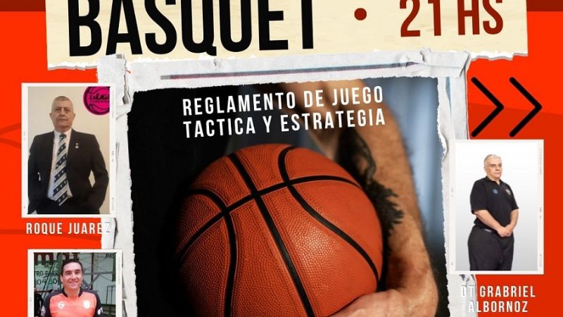 Capacitan en reglamento, táctica y estrategia de Básquet