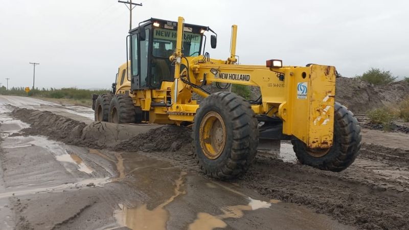 Transitar con precaución por RN 40, en Santa María