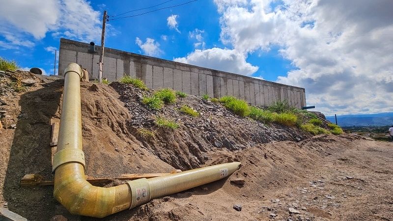 Avanza la nueva cisterna Cruz Negra