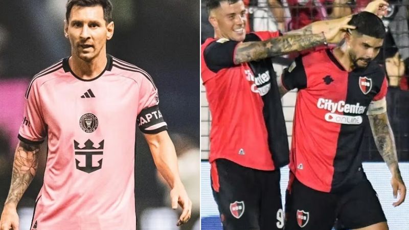 Inter Miami y Newell’s, en agasajo a Messi