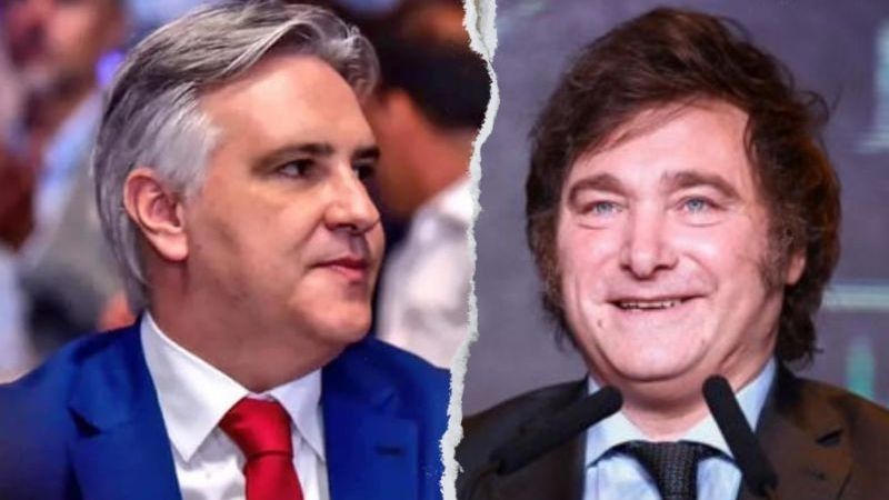 El presidente Milei mandó a Llaryora “al psicólogo”