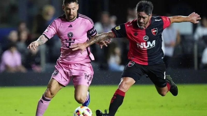 Inter Miami y Newell's, empate en fiesta para Messi