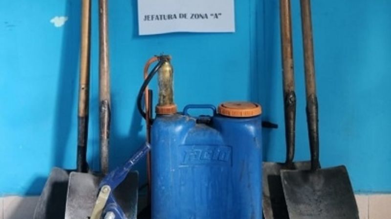 Un sereno detenido por el robo en una escuela