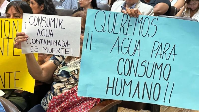 Audiencia pública por aumento en la tarifa del agua