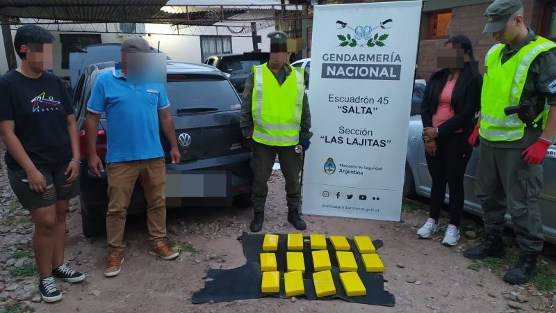 Secuestran más de 19 kilos de cocaína en dos procedimientos