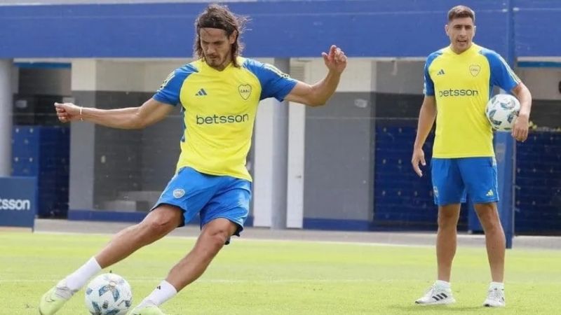 "Me entrena la Bestia", dijo Cavani