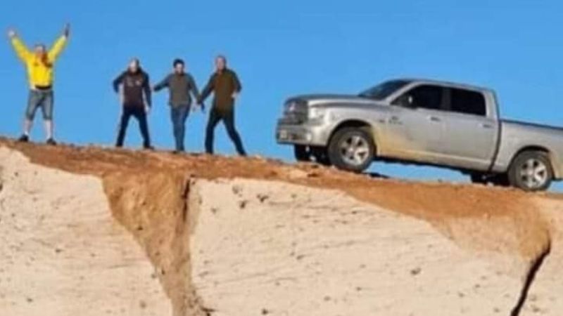 Turistas causaron daños en el Campo de Piedra Pomez