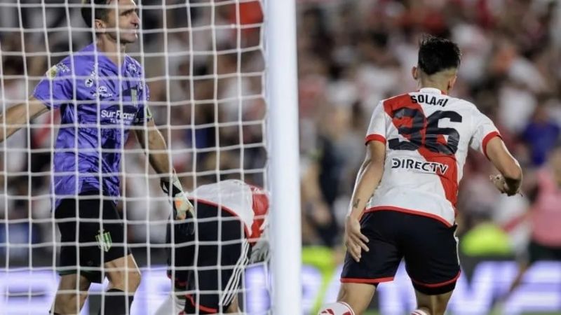 River rescató un agónico empate ante Banfield