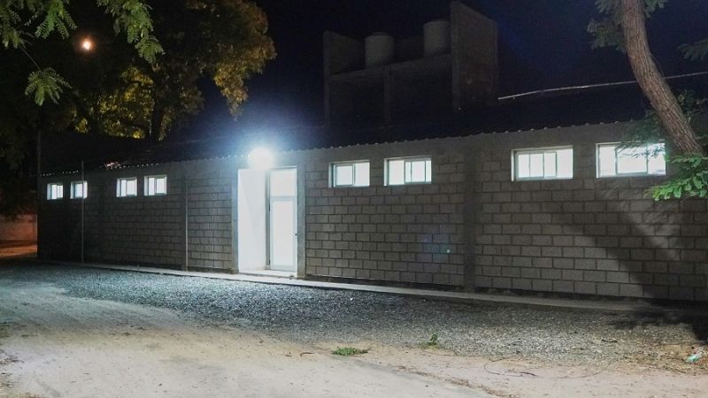 Listos, los nuevos baños y vestuarios de Las Chacras