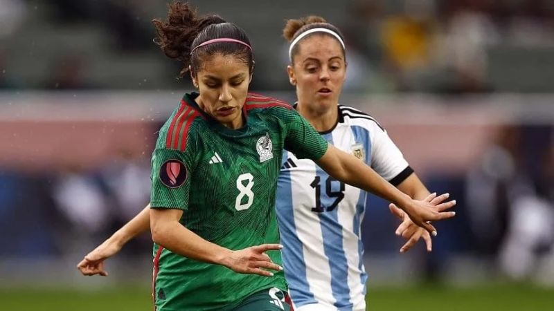 Argentina 0-0 con México por la Copa de Oro Femenina
