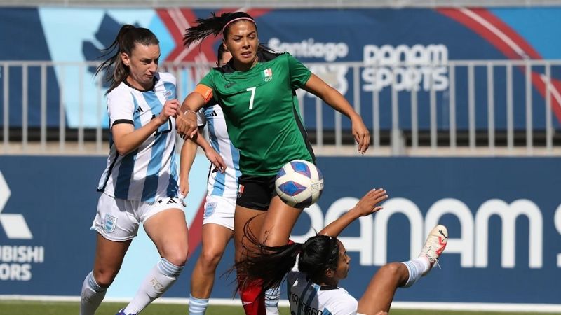 Argentina 0-0 con México por la Copa de Oro Femenina