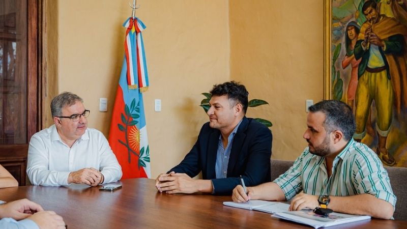 Jalil y el intendente Córdoba planifican obras para Andalgalá