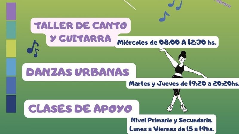 Contención social a traves del arte y el deporte