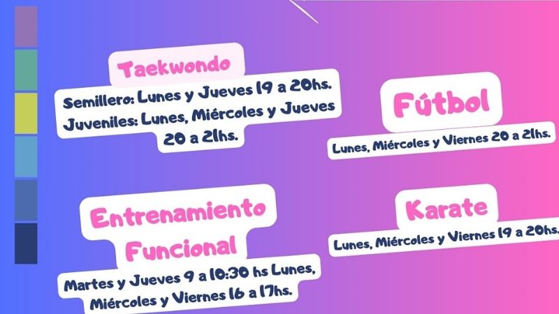 Contención social a traves del arte y el deporte