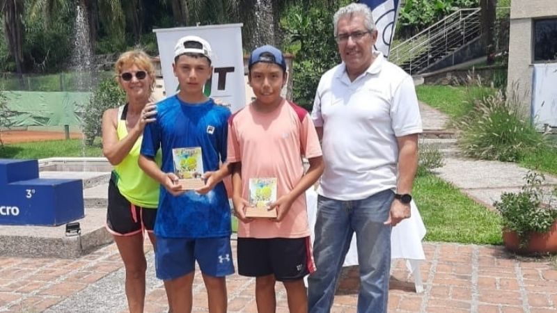 Menores del tenis cumplieron una gran actuación