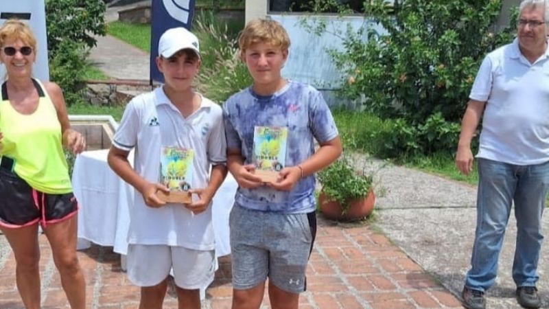 Menores del tenis cumplieron una gran actuación