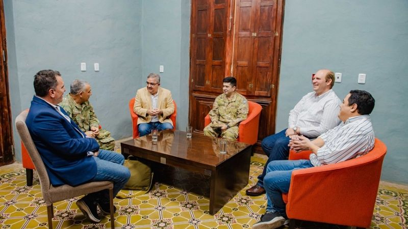 Continúan las obras para que este año se instale el Ejército Argentino