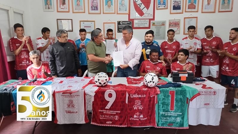 El CAI con nueva “pilcha” y convenio con el “Círculo”