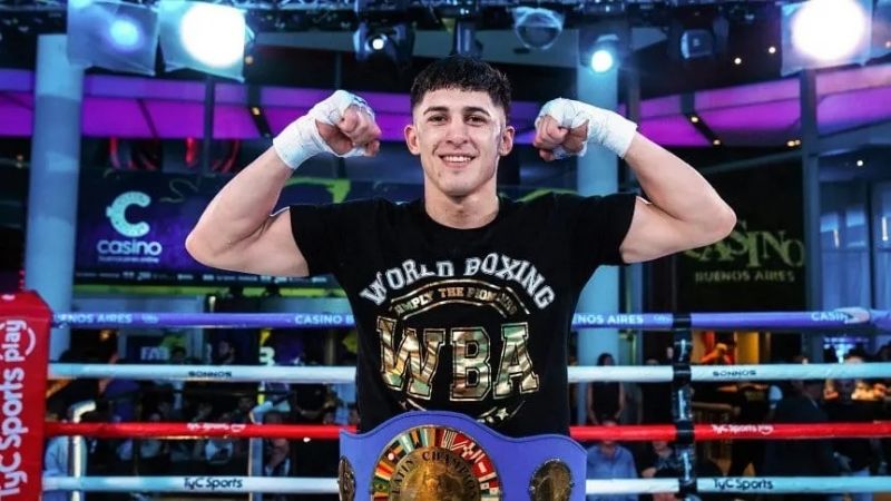 Josué Agüero defienden su título en el Casino Bs. As.