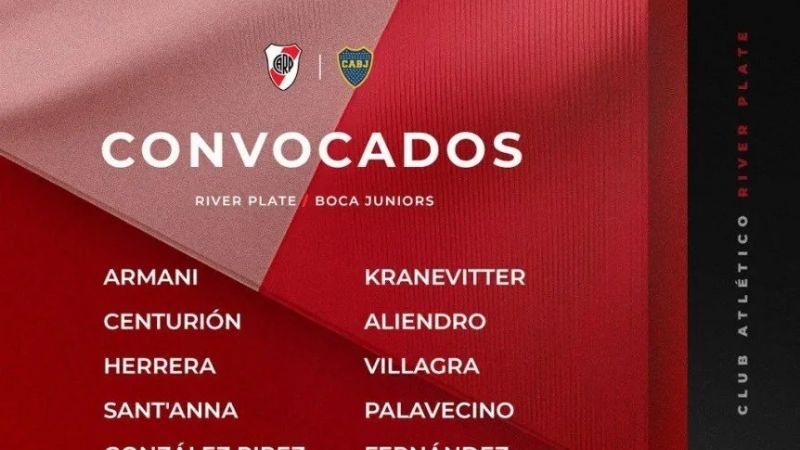 Borja concentra, pero no será titular ante Boca