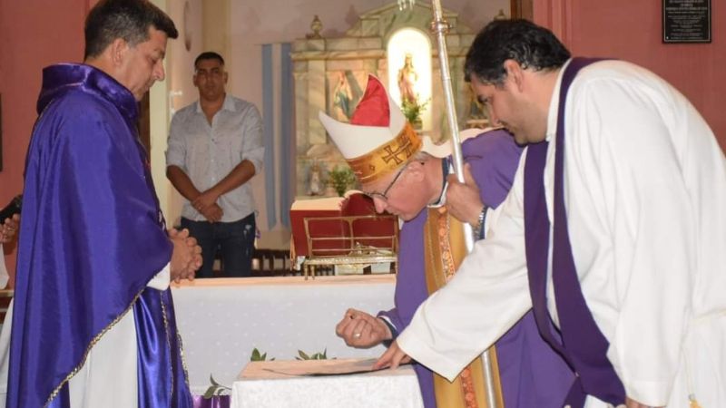 Asumió el nuevo párroco en Chumbicha