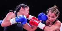 CLARA LESCURAT ganó por puntos su combate titular, que la transmisión y el público habían dado a su oponente, la mexicana Regina Chávez.