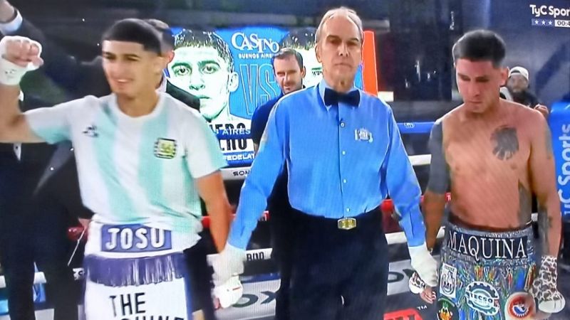 Josué Agüero KO 1 y retuvo su título