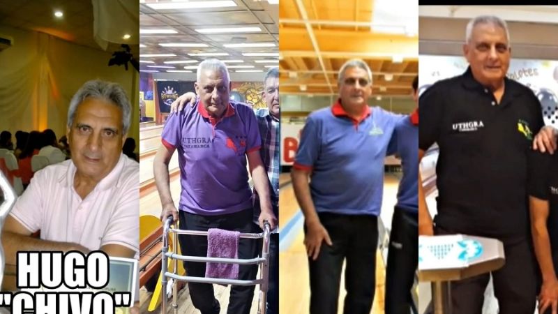 El bowling de luto, falleció Hugo Herrera